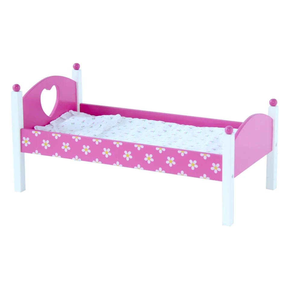New Design Wooden Toy Doll Bed for kids