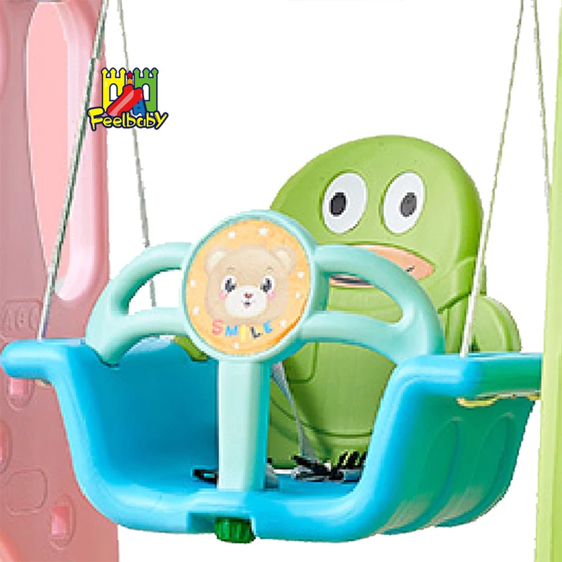 Feelbaby high quality new design indoor plastic baby swing