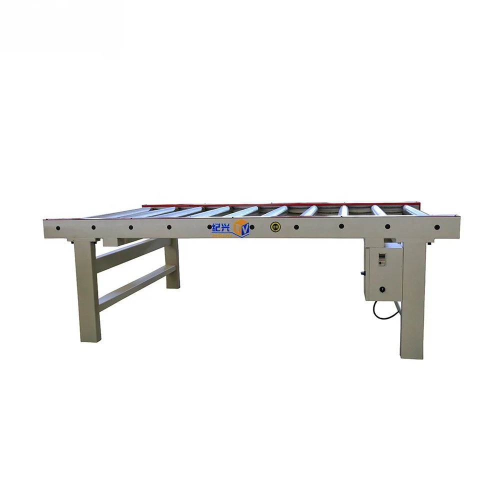 conveyor machine for woodworking roller conveyor feeding equipment
