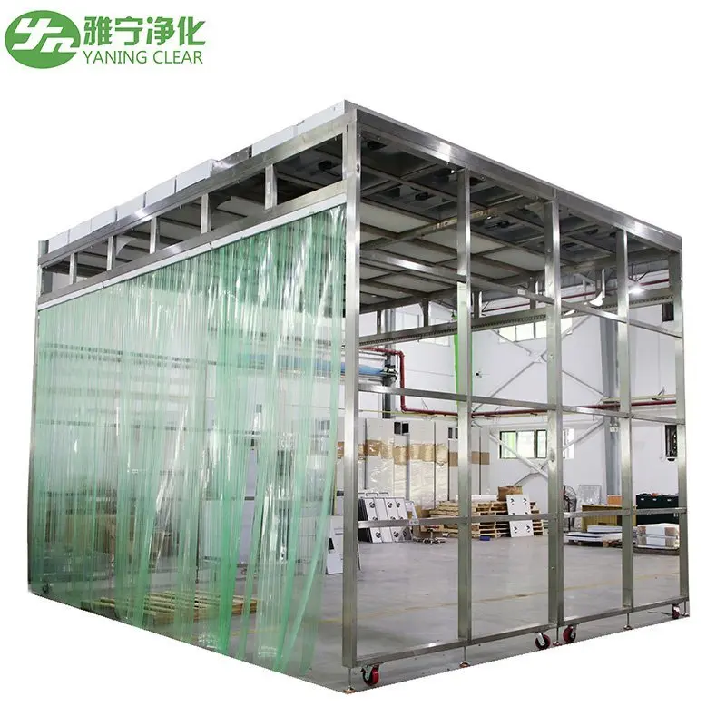 Customize Dust Free Class 100 Clean Booth Laminar Modular  Modular for Laboratory Clean Room