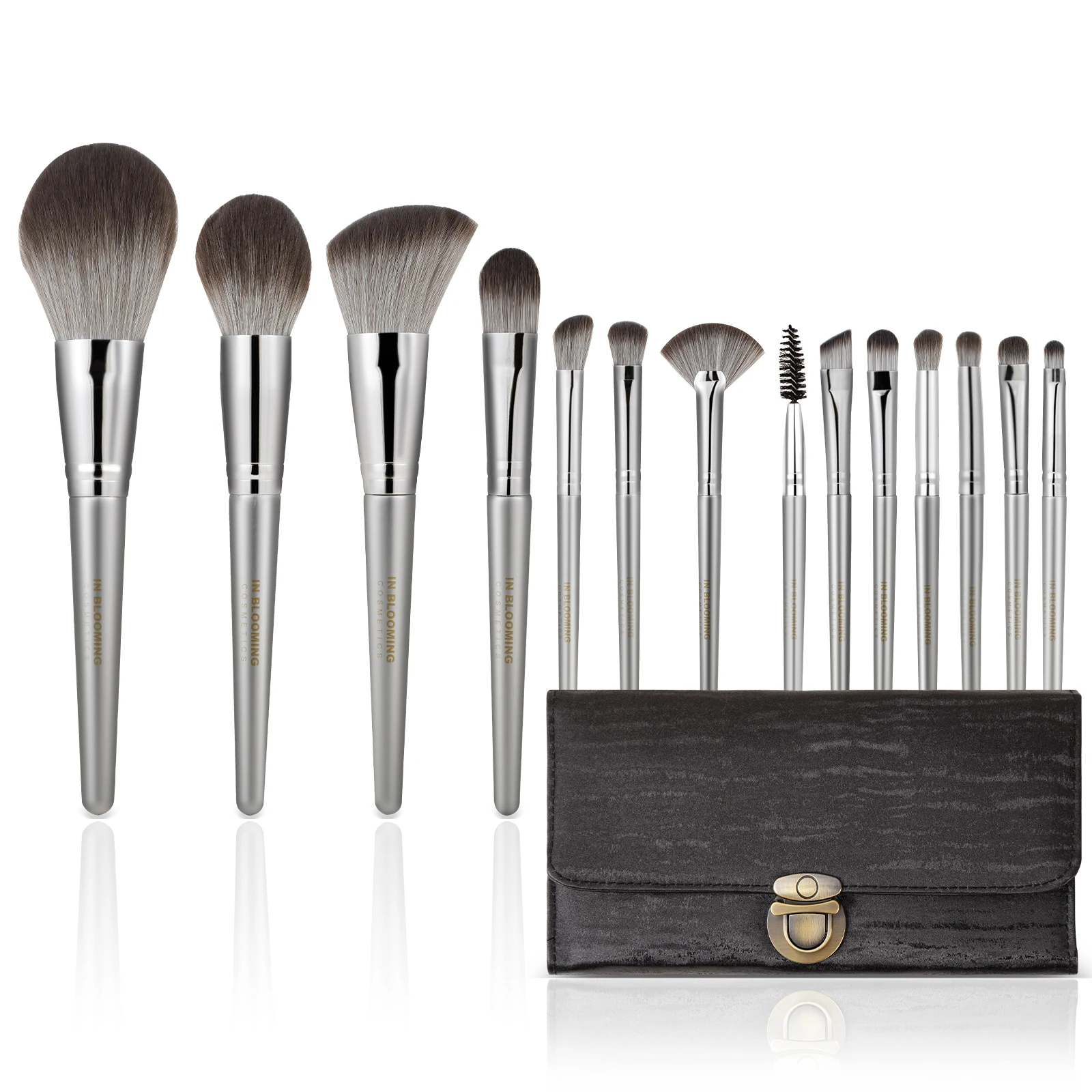 Personalized Private Label 14 Pcs Eye Makeup Brush Set With Logo