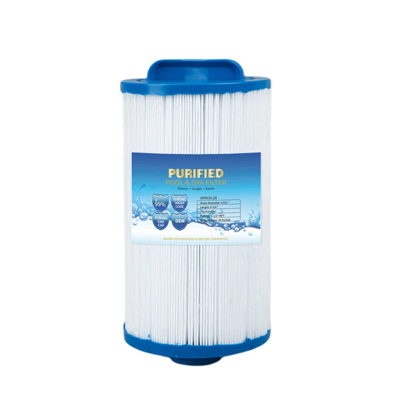 Hee Yoo Brand New Hot Tub PP Pleated Spa Filter Polyester Fit For Unicel/ Pleatco/Intex Swimming Pool Filter Cartridge