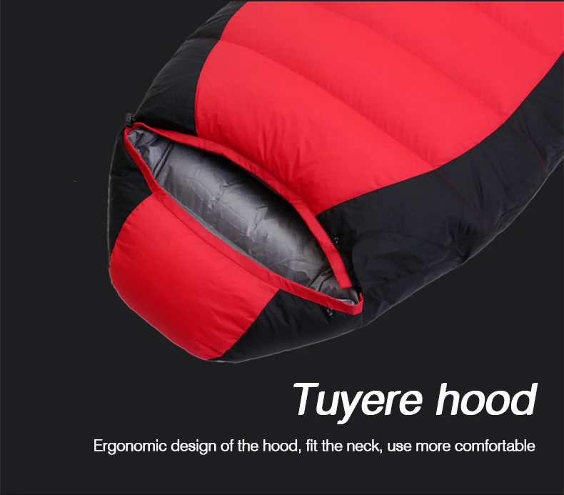 1800g Cold Weather Walking Camping Hiking Travel  Lightweight Hollow Cotton Filling Sleeping Bag