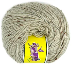 Spun raw silk hanks yarn for weaving