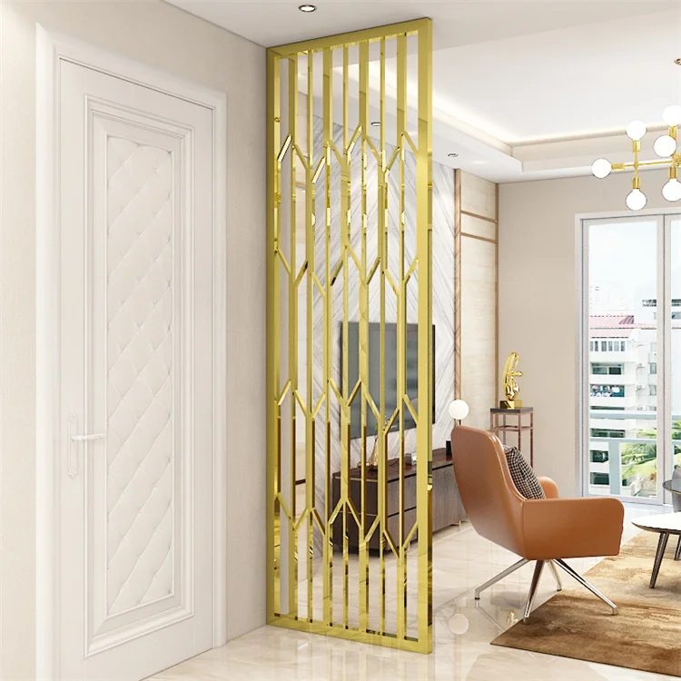 Moving Wall Dividers Stainless Steel Metal Partition Stainless Steel Screen office wall partition