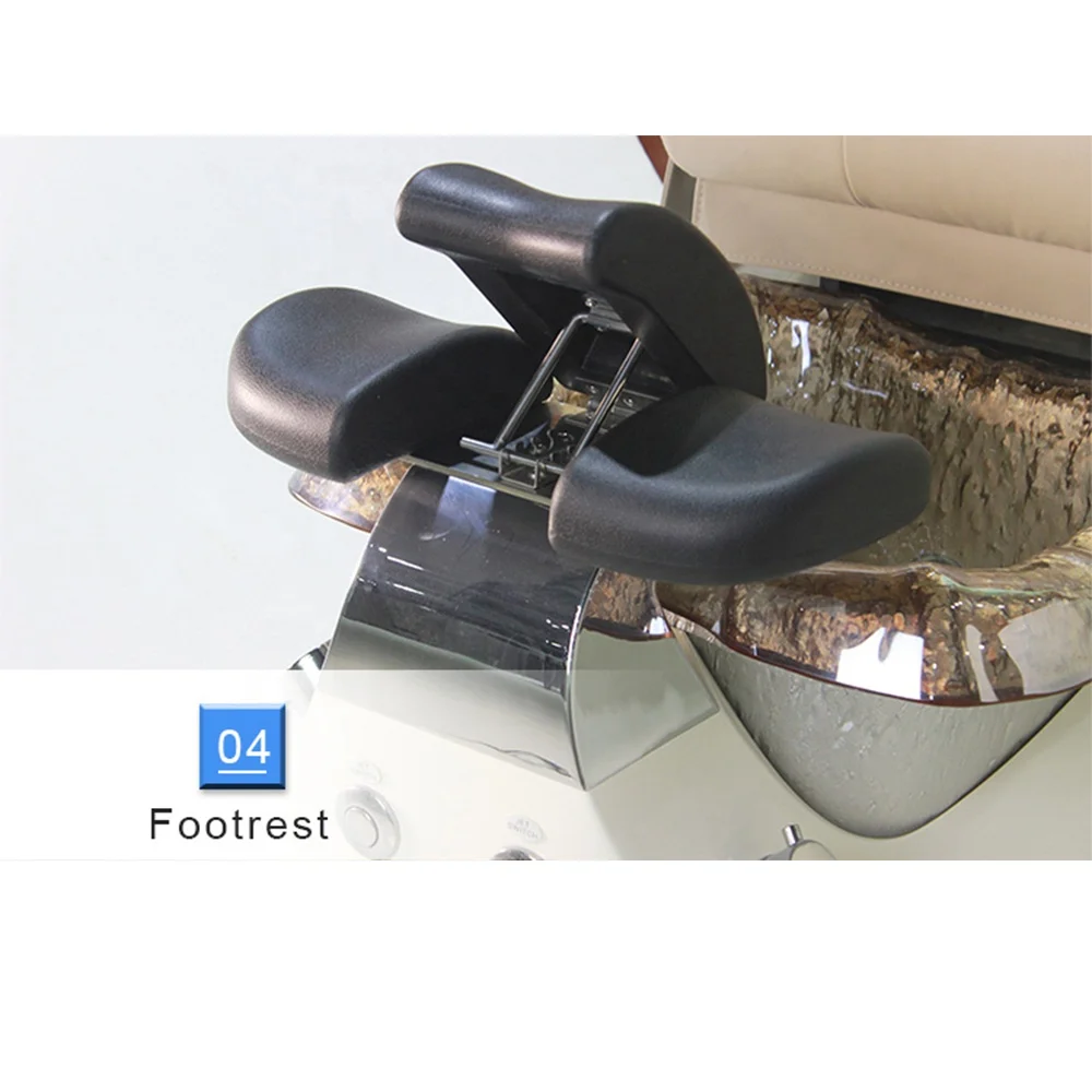 Kangmei Cheap Price Luxury Modern Pipeless Whirlpool Jet Foot Spa Human Touch Massage Manicure Pedicure Chairs