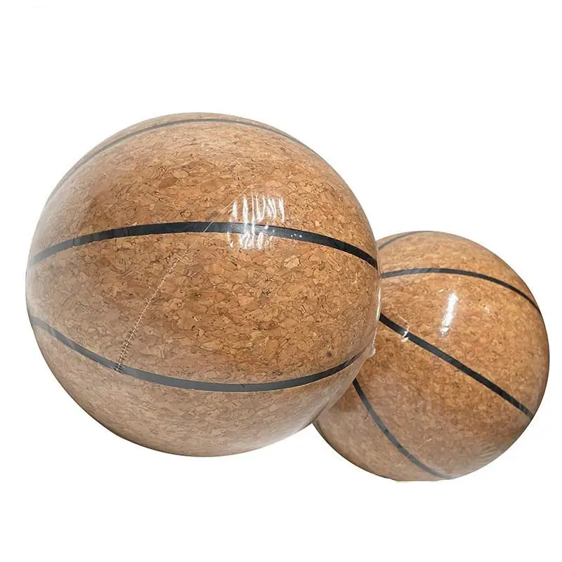 2023 New Arrival Eco Friendly Professional Official Size 7 Indoor Outdoor Training Match Natural Cork Rubber Basketball