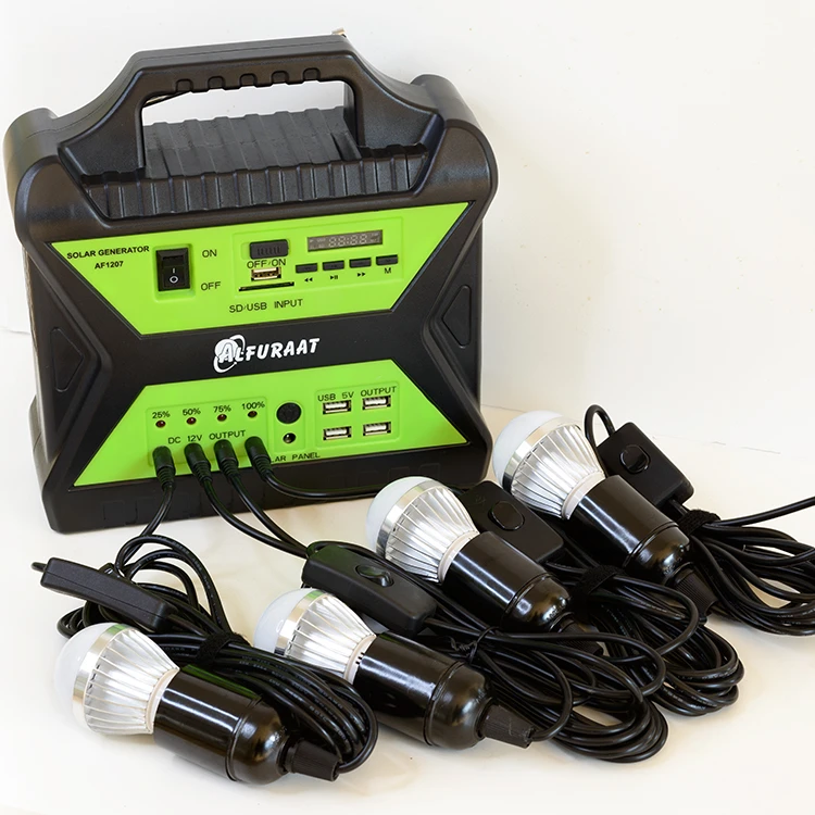 Водонепроницаемые запатентованные перезаряжаемые домашние комплекты солнечных систем от производителя