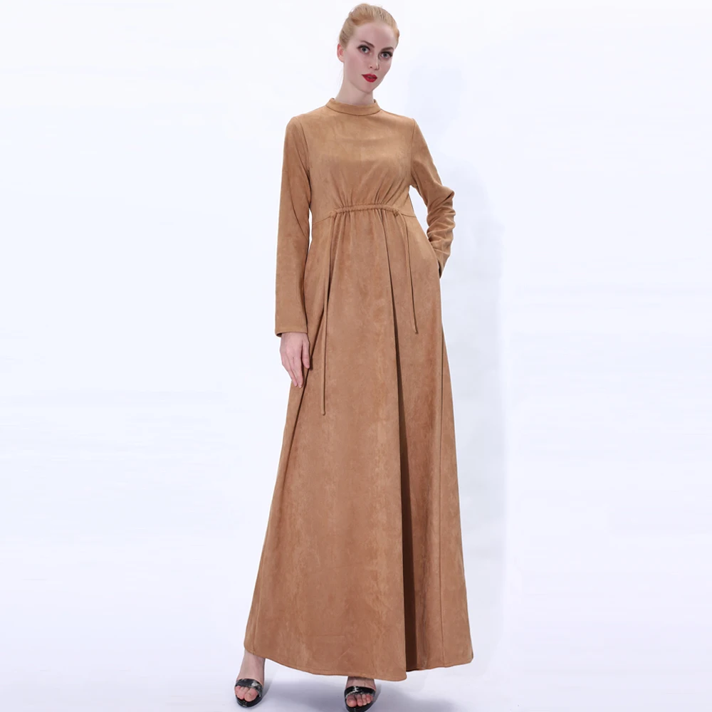 Abaya Дубай Турция мусульманское платье Саудовская Аравия Abayas для женщин Пакистанская мусульманская одежда Caftan Marocain замшевая ткань