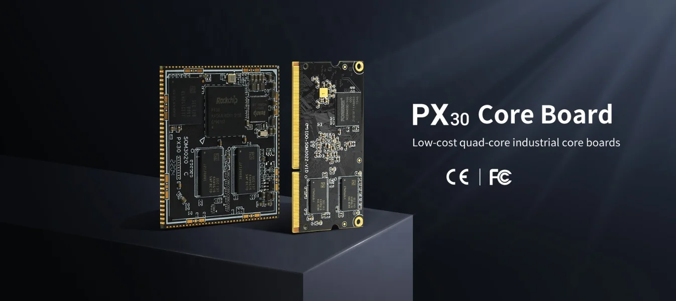IDO-SOM3022-D2E16-C сом модуль на основе PX30 (ARM Cortex-A35) 64-разрядным четырёхъядерным процессором базе Android/Linux system