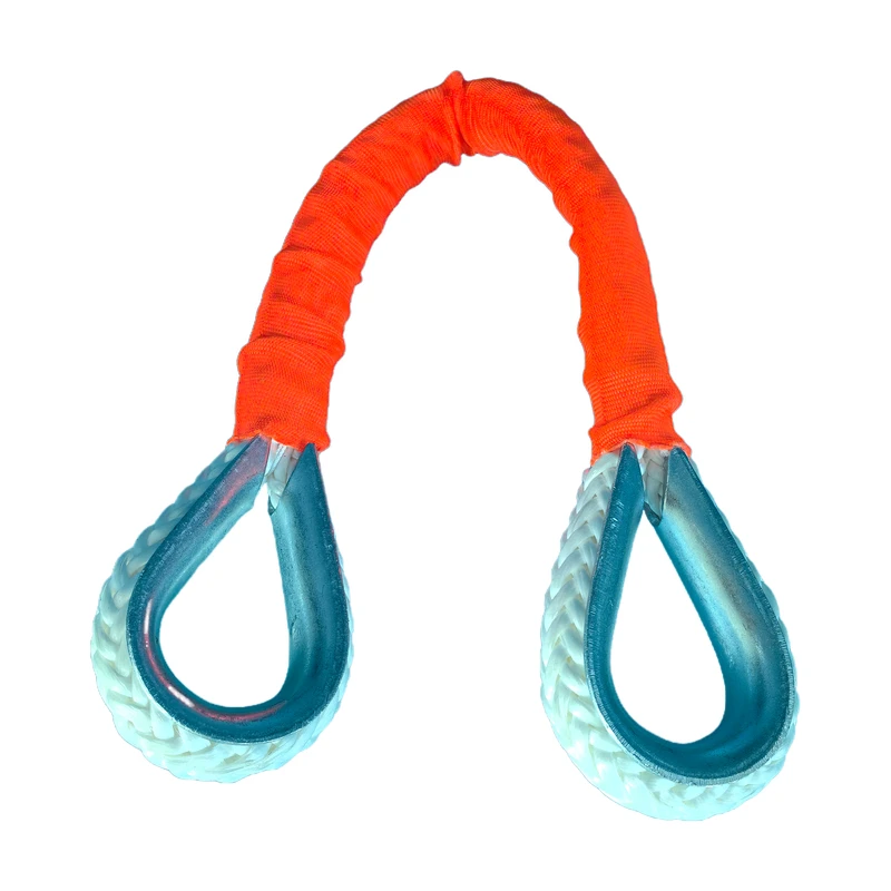 UHMWPE Life boat fall protection FPD escape boat fall sling Ultra high molecular polyethylene shackle double sling cable belt RV