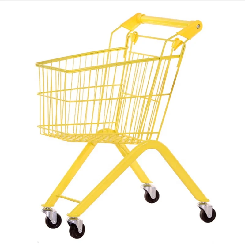 Professional Supplier kids metal shopping cart/trolley