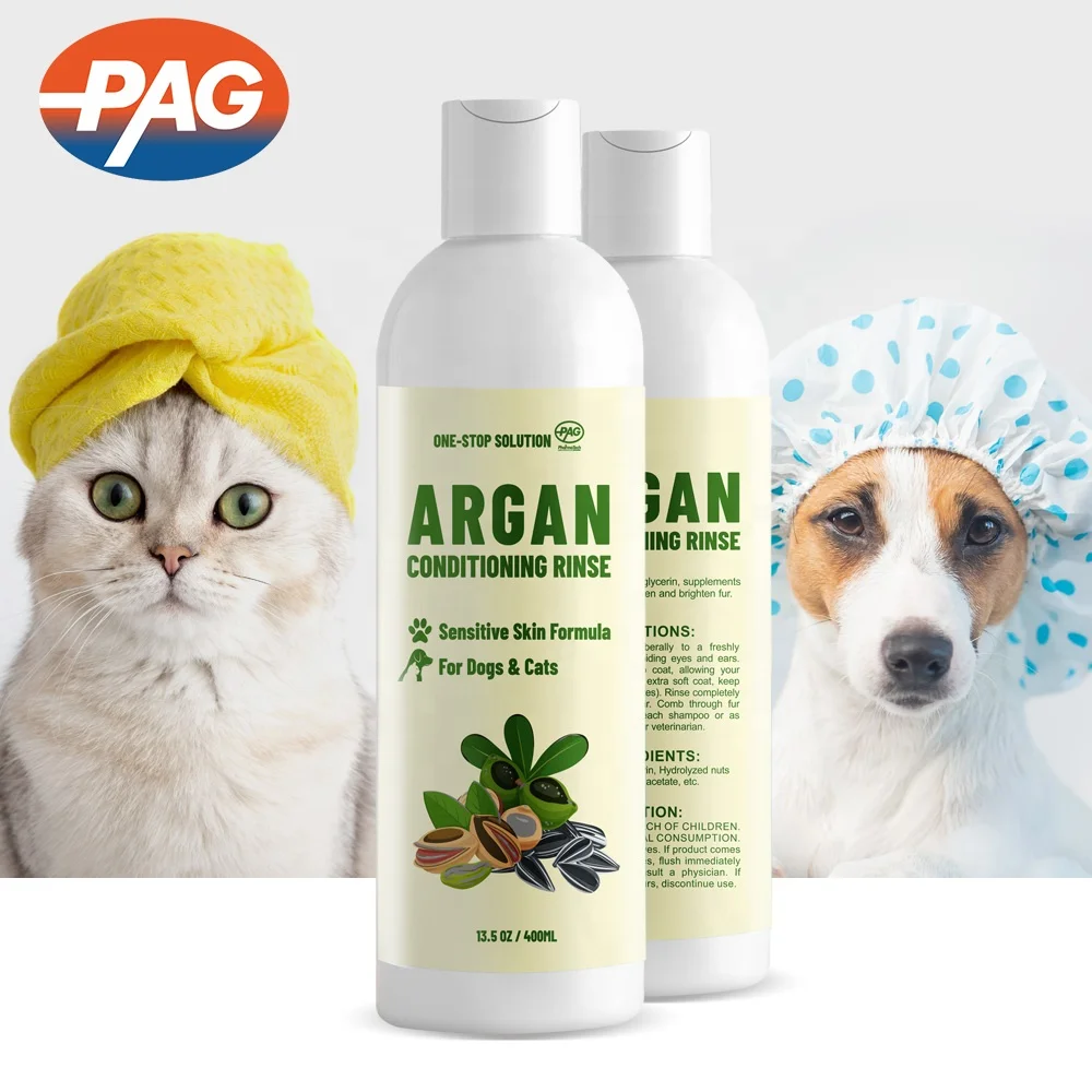 Wholesale Pure Natural Plant Neutral Pet Dog Shampoo Conditioner Set Natural Pet Shampoo Nuts Conditioner