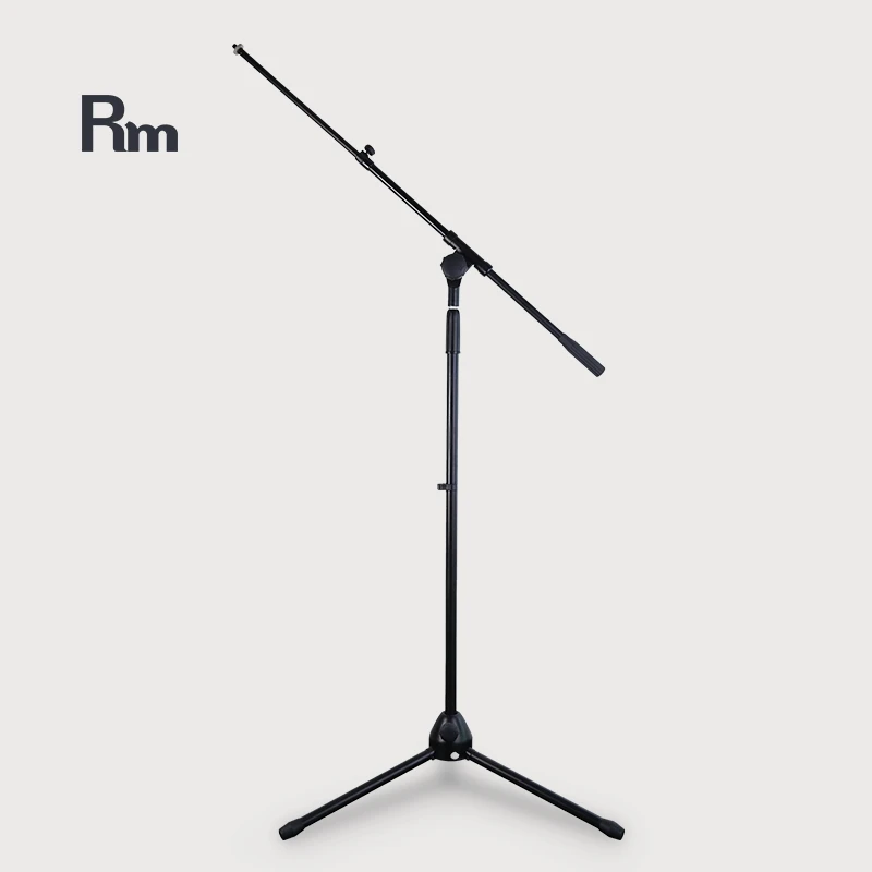 Mis-Rm05 musical instrument accessories Profession High Quality Metallic Stand Microphone Audio Standing Tripod Microphone Stand