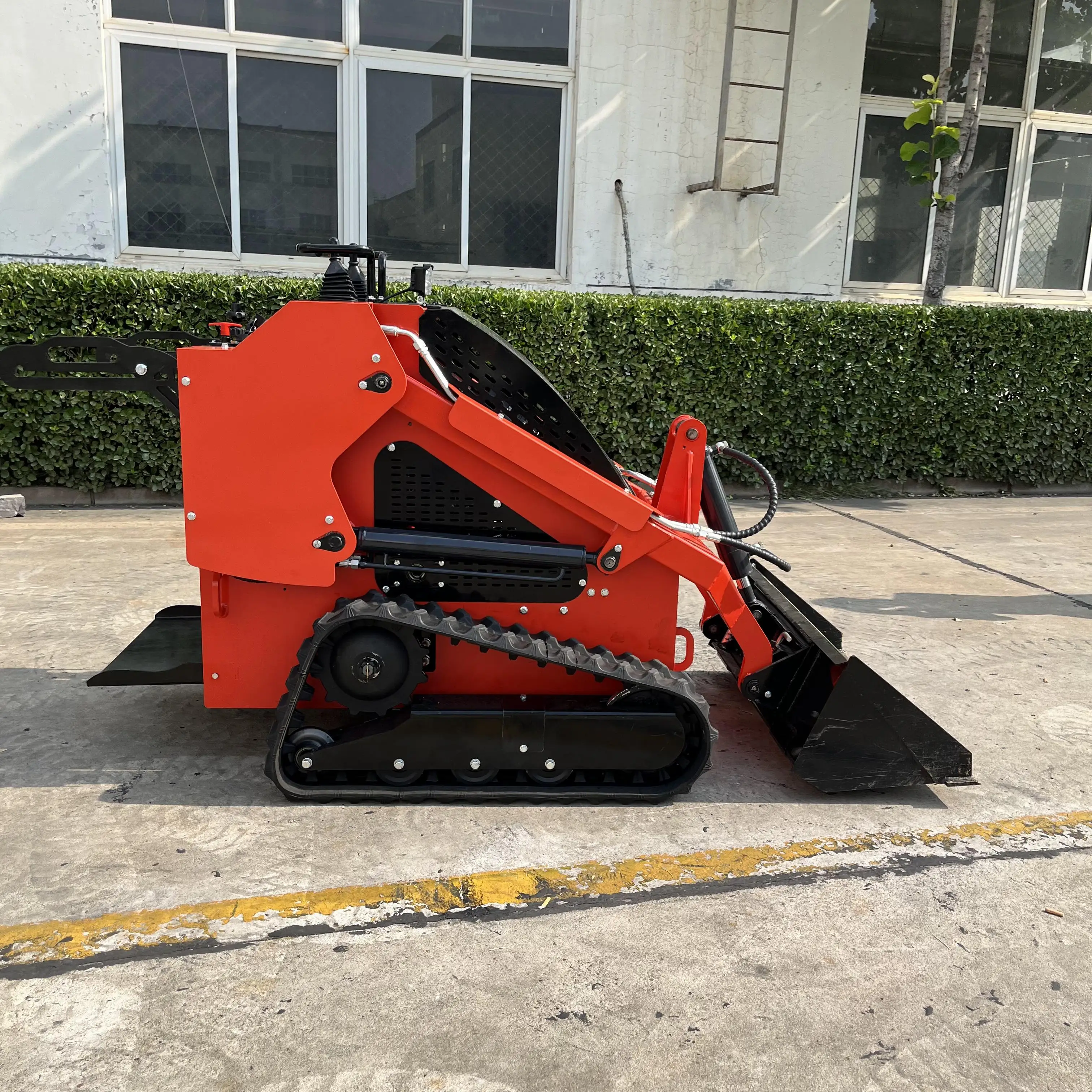 Mini Skid Steer Loader With Track,Small Skid Loader With Bucket,Mini Loader Price