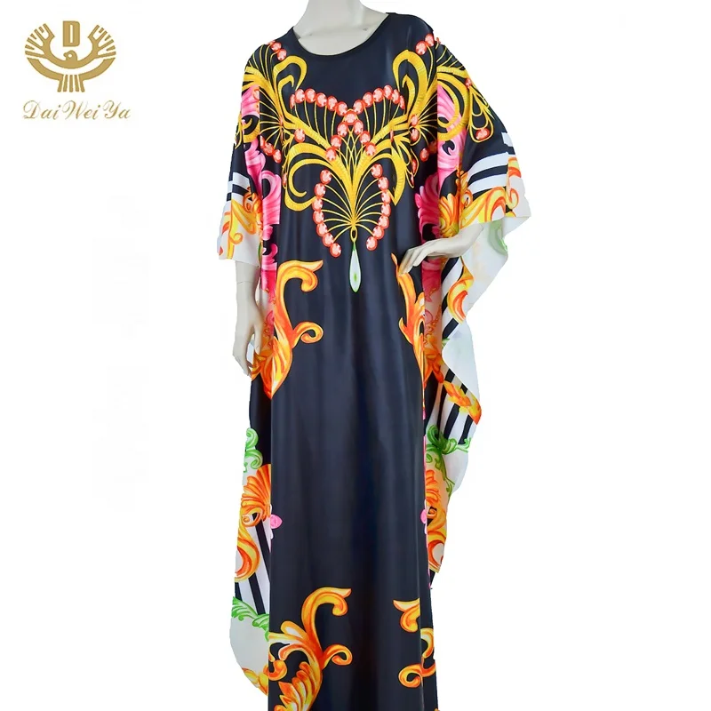 islam boubou abaya fat women causal gown modern african dress
