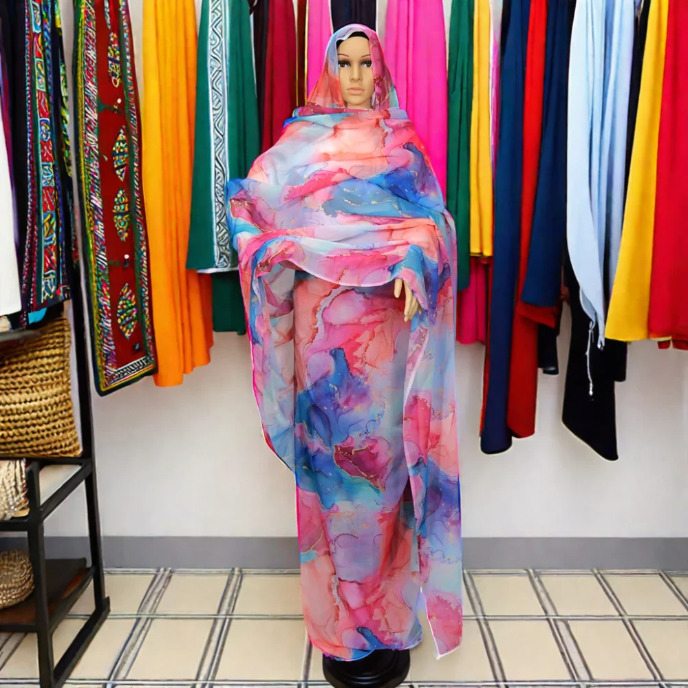 cotton voile sudanese toub palestinian ladies batwing abayas new model luxury dubai 2024 modest dress 2023 for women muslim