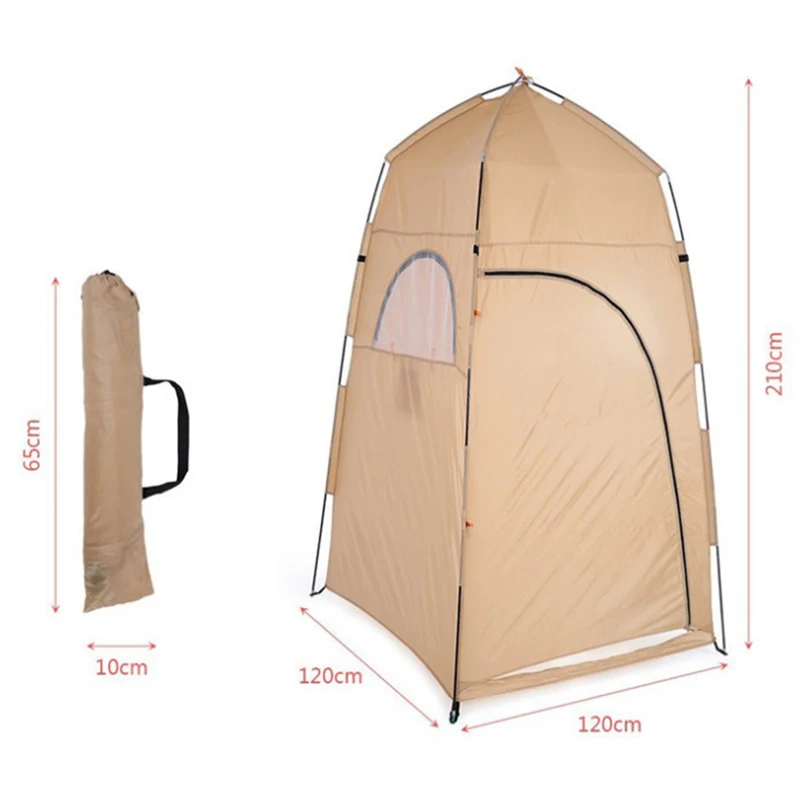 Портативная всплывающая раздевалка двухместная Просторная палатка для уличного душа