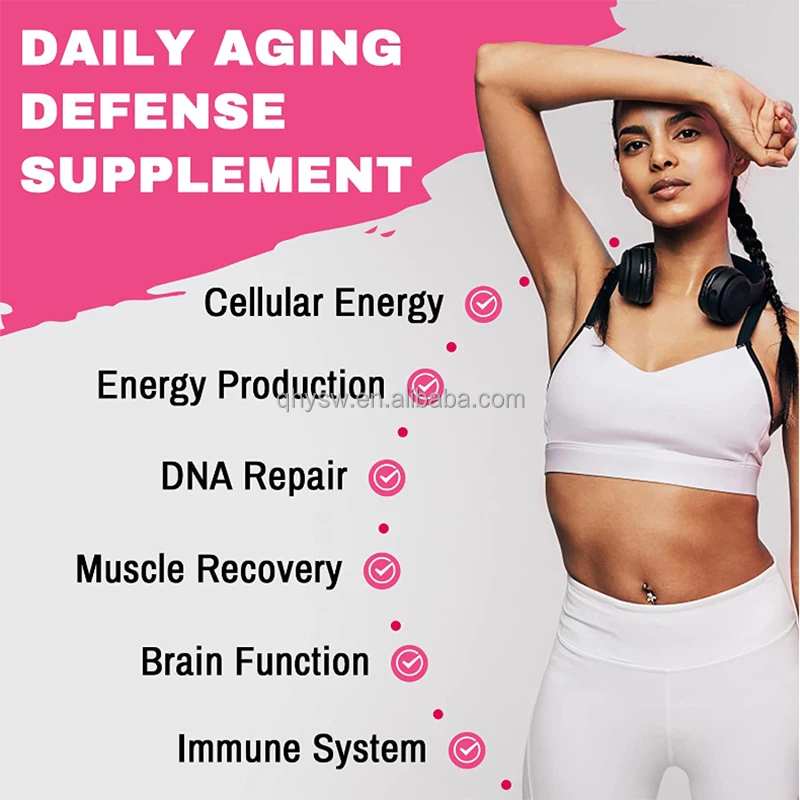 OEM Vegan Liposomal NAD softgels Boost Cellular Health Vegan Supplement NAD Liposomal Fisetin Softgels