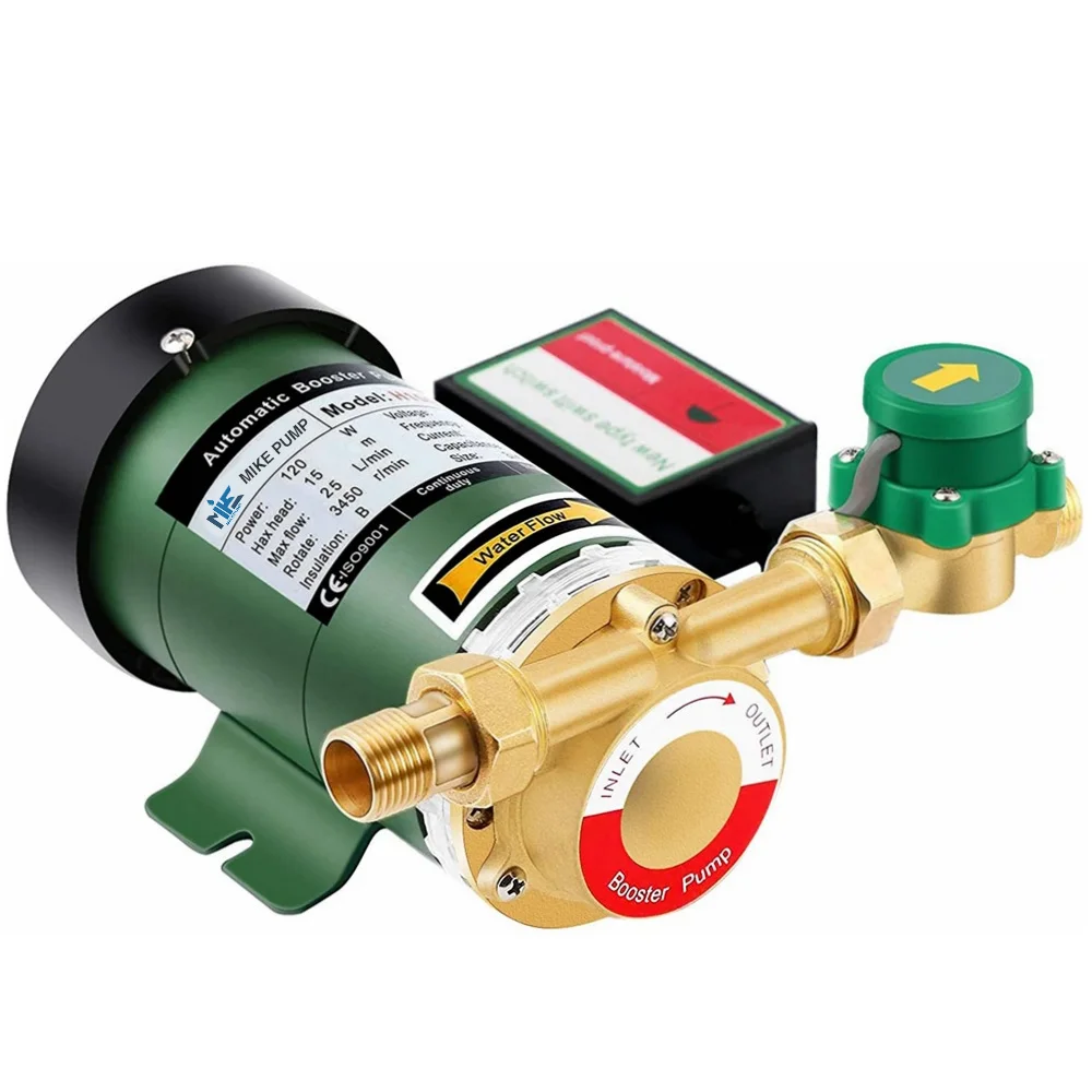 Household Fully Automatic Solar Water Heater Booster Intelligent Water Pump American Standard 110v 60hz Pipeline Pump
