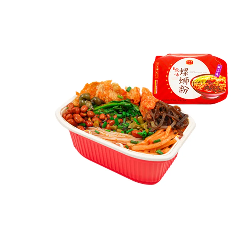 Hot Selling Self Heating Spicy Instant Hot Pot Guangxi Liuzhou River Snails Rice Noodle (1600296227513)