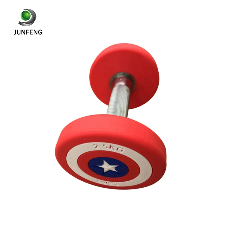 
Rubber weight plate tpu dumbbell weights 