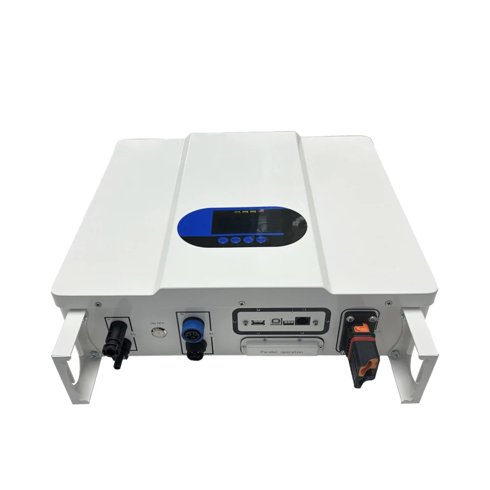 All in One 3.5KW 3.5Kva 3500W Dc 24V to Ac 110V 220V 230V MPPT Single Phase Wifi Off Grid Pure Sine Wave Solar Hybrid Inverter