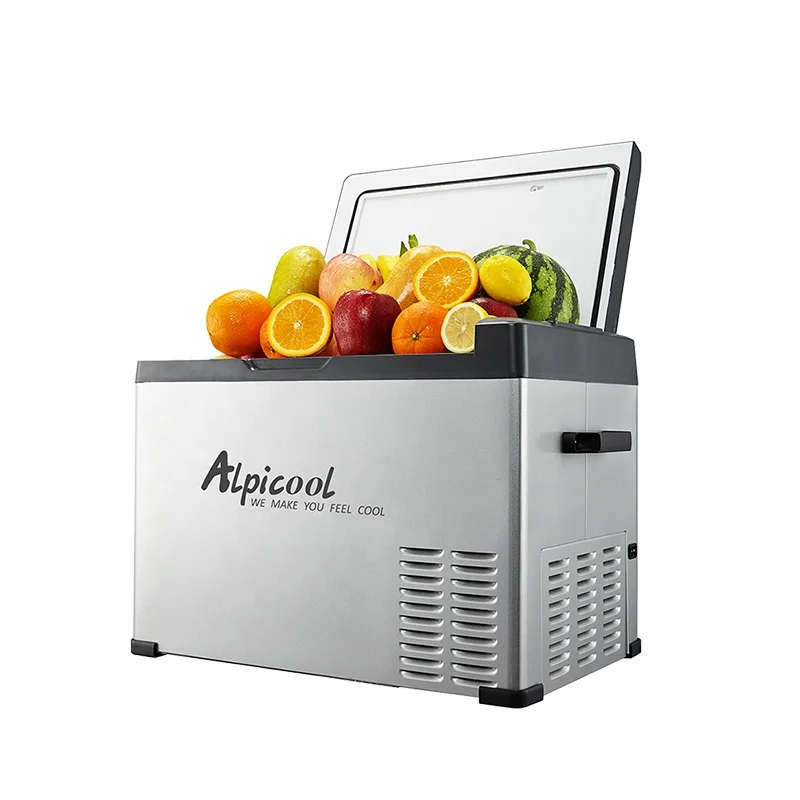 hot selling 75L dc 12v 24v fridge Caravan Camping car deep freezer portable refrigerator