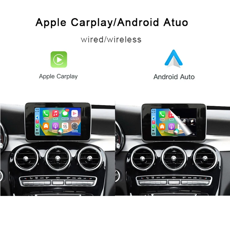 Car Electronic Gadgets Carplay Android Auto W205 For Benz 5.0 Ssytem 2013-2019