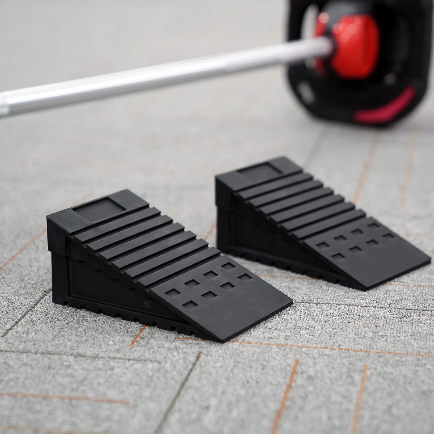 Squat Wedge Block  Rubber Adjustable Non-slip Squat Ramp Board Improve For Squat And Deadlift Calf Stretcher Incline