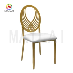 Foshan Mailai Factory Direct Sales Chameleon Flower Back Chair