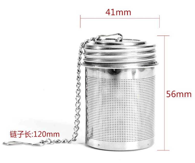 colorful box packing two sets of loose leaf stainless steel tea infuser filter strainer