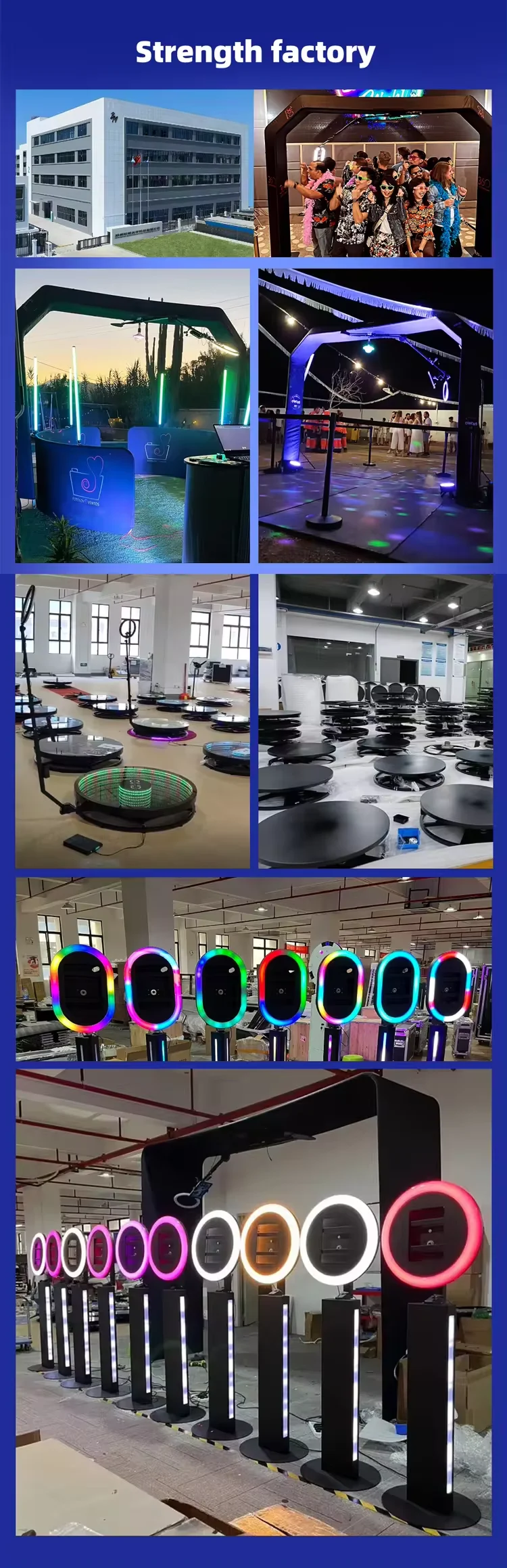 2024 модная популярная 360 фотобудка для свадьбы и мероприятия портативная Селфи верхняя часть