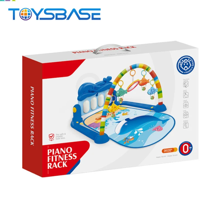 Toddler Baby Gym Playmat Piano Gym Musical Activity Mat