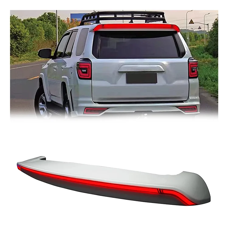 Hot sale 4X4 auto parts accessories Rear roof spoiler Offroad for Toyota 4runner 2010-2021