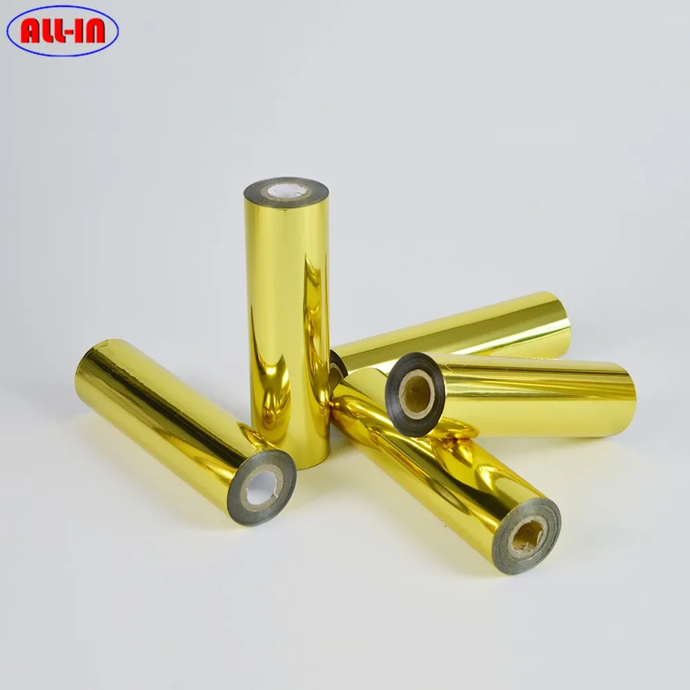 Gold Hot Stamping Foil Toner Reactive Swapp Laminating Paper Foil Sheet
