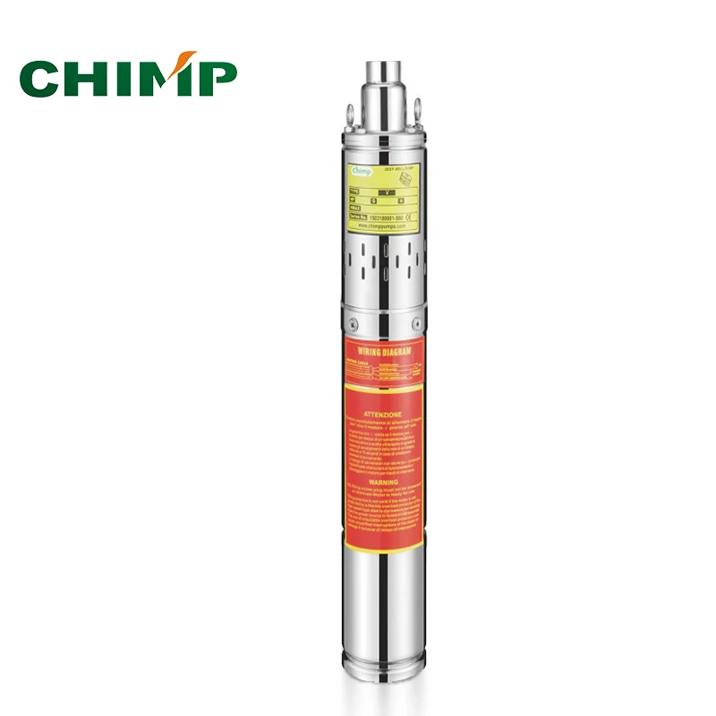 Screw Deep Well Submersible Clean Water Pump QGD Series Stainless Steel for Home Garden 2inch 3 Inch Electric Ce OEM Standard