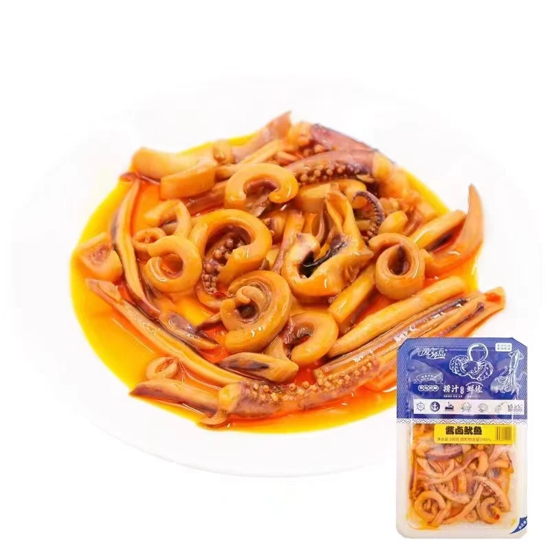 High Quality Seafood Wholesale Delicious Ready-To-Eat Spicy Snacks Squid Tentacles