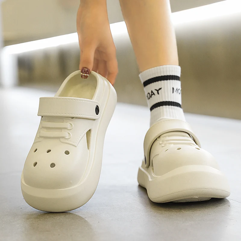 Casual Footwear Summer Eva Breathable Beach Shoes Slides  Cute Creative Outdoor Garden Slipper