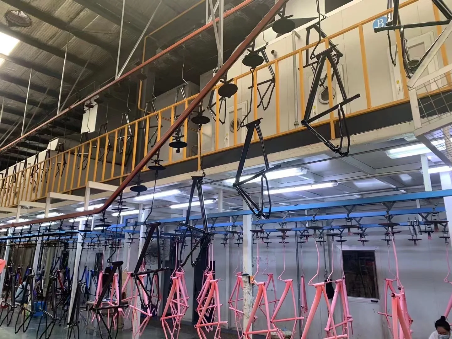 Factory New Design Aluminum/Alloy Bike Frame Chameleon Paint Carbon Fiber Bicycle Frame For Sale