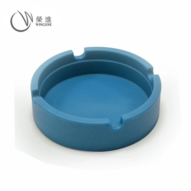 New Silicone Square Pocket Cigar Ashtray Cigarette Ash tray with Custom Logo Printed