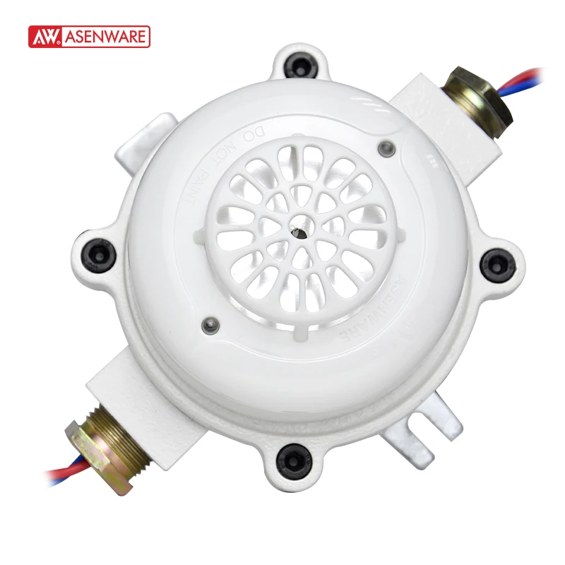 Asenware fire alarm system explosion proof heat sensor ATEX certificate designed for hazardous places chemical warehouse