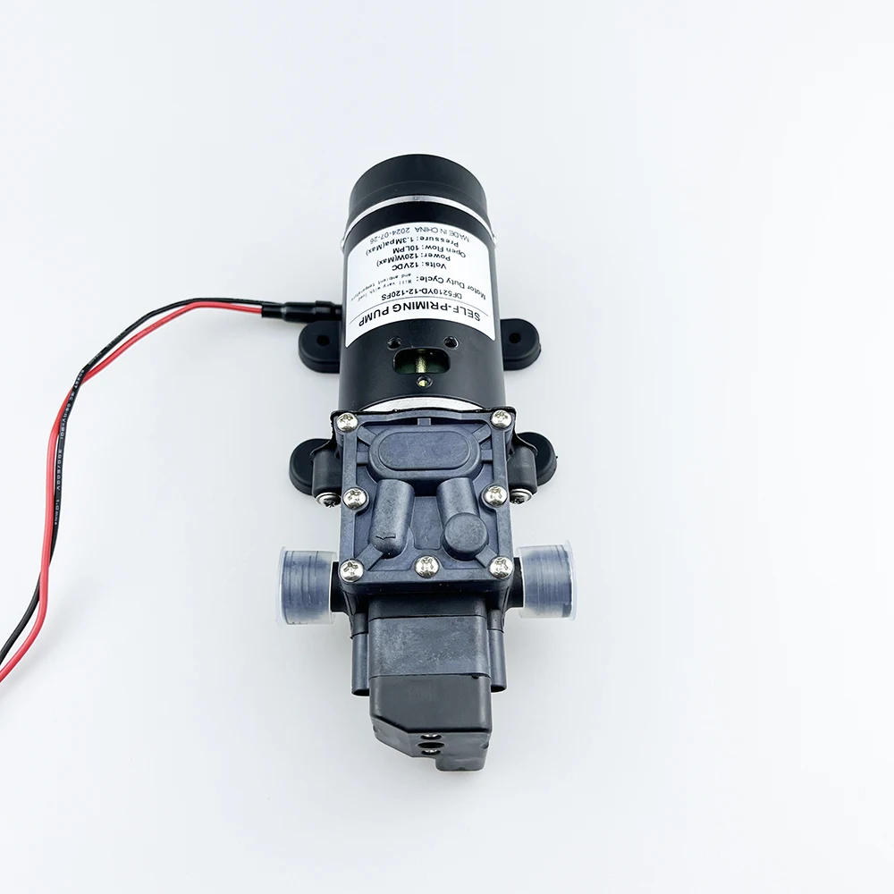 13Bar 10lpm диафрагменный водяной насос высокого давления DC12V 24V для перекачки воды и насоса