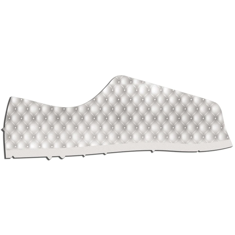 
Customized Logo Men Sport Shoe Nylon Knit Vamp Upper Sneaker Upper Laser Service 