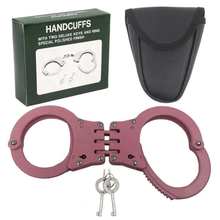 Manufacturer Sell Good Material Carbon Steel & Nickel Plate Handcuff