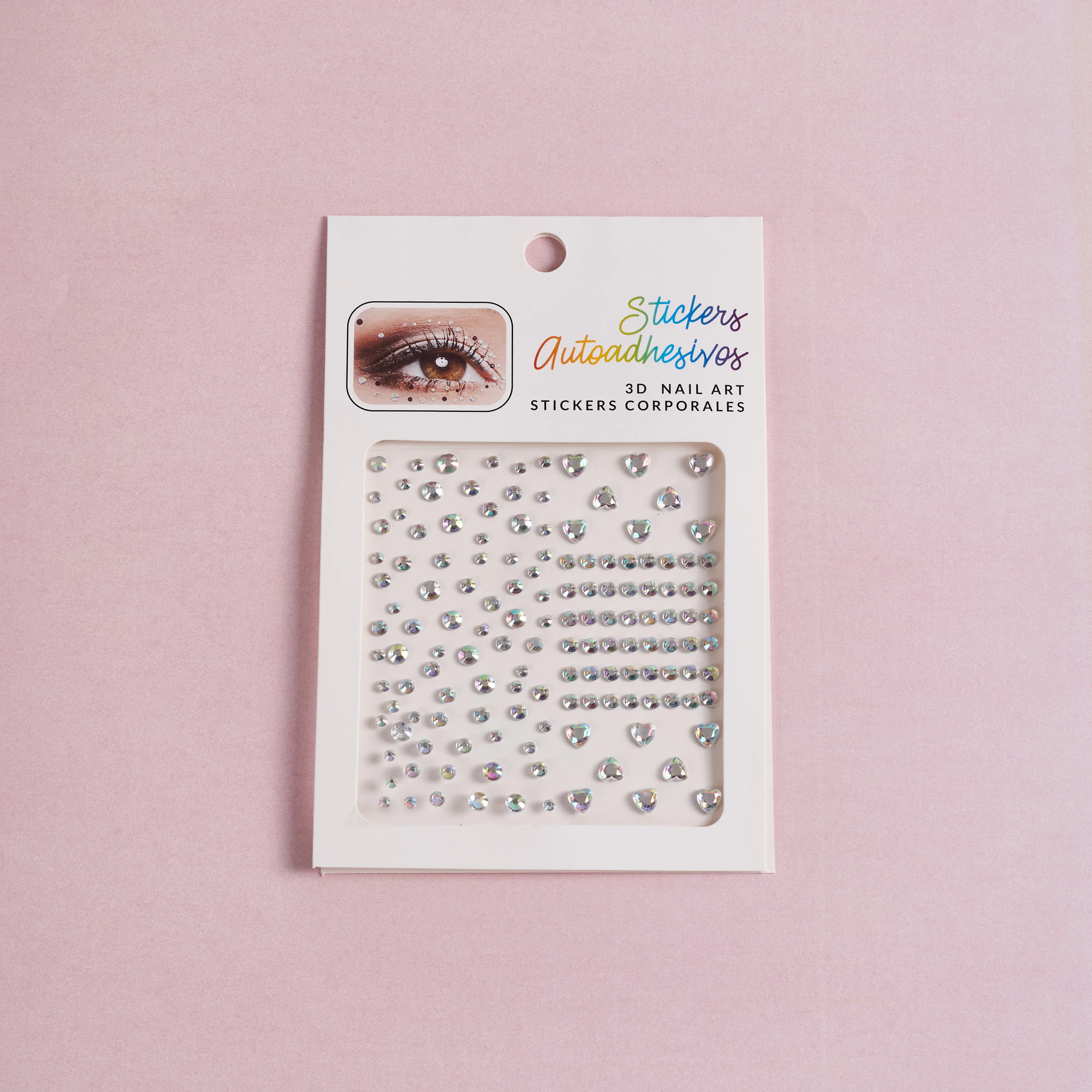 Custom Stickers DIY Face Jewels Waterproof Crystal Sticker Makeup Acrylic Face Pearl Diamond Jewels For Women