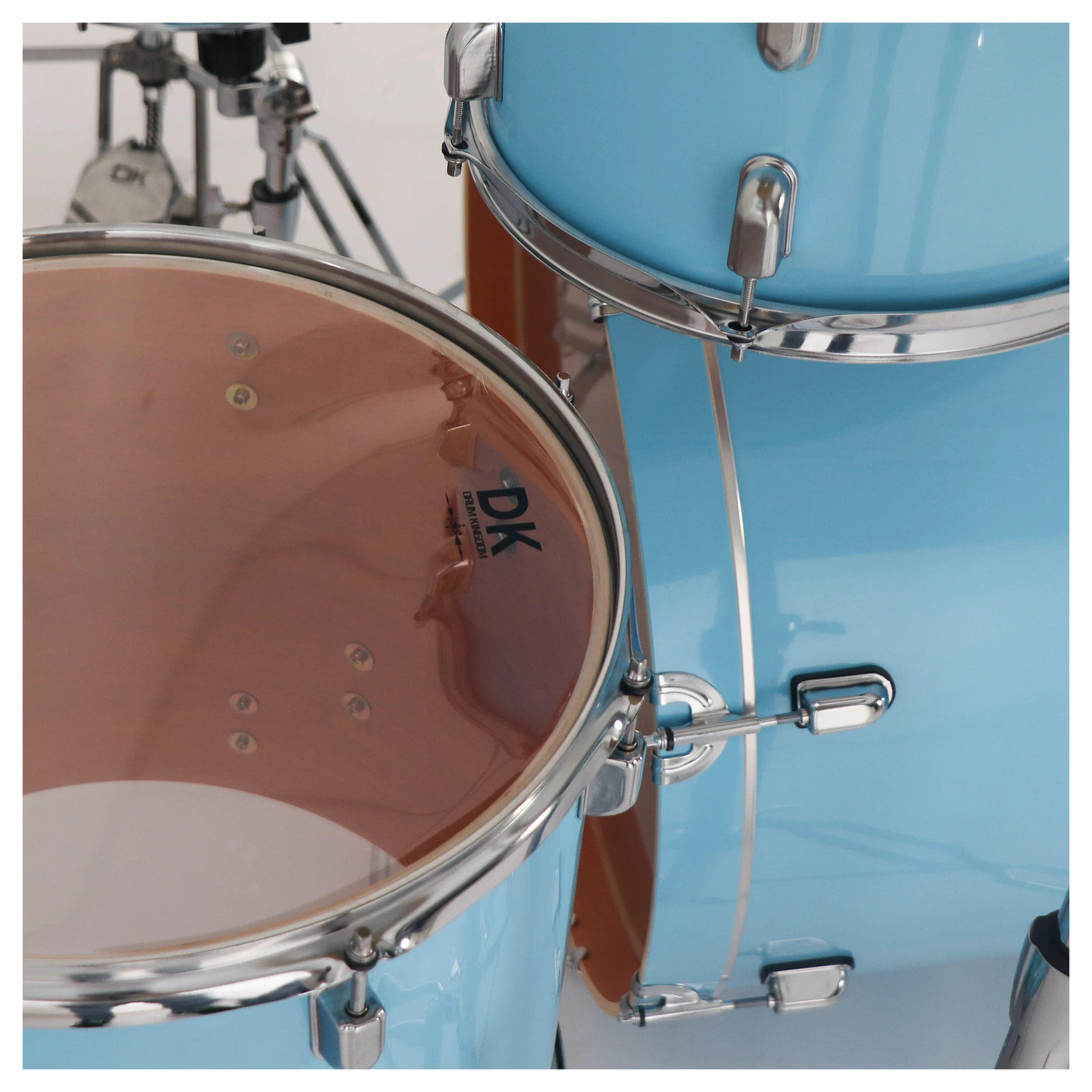 Musical instruments low price poplar acoustic drum set for kids and adult