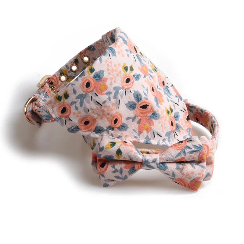 Zhejiang Wholesale Pet Bandana Personalized logo accept Dog Head Scarf Accessories