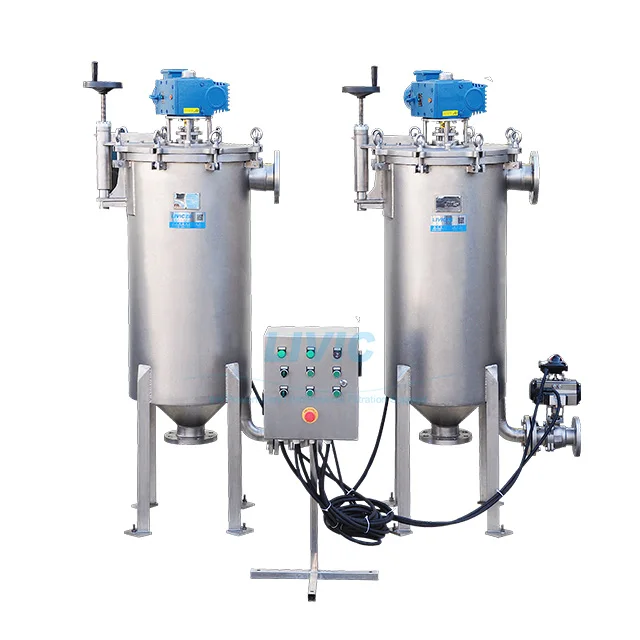 High Efficiency Hydrous Pasty Water Filter For Industrial Use Motorized Drive DFX Filter