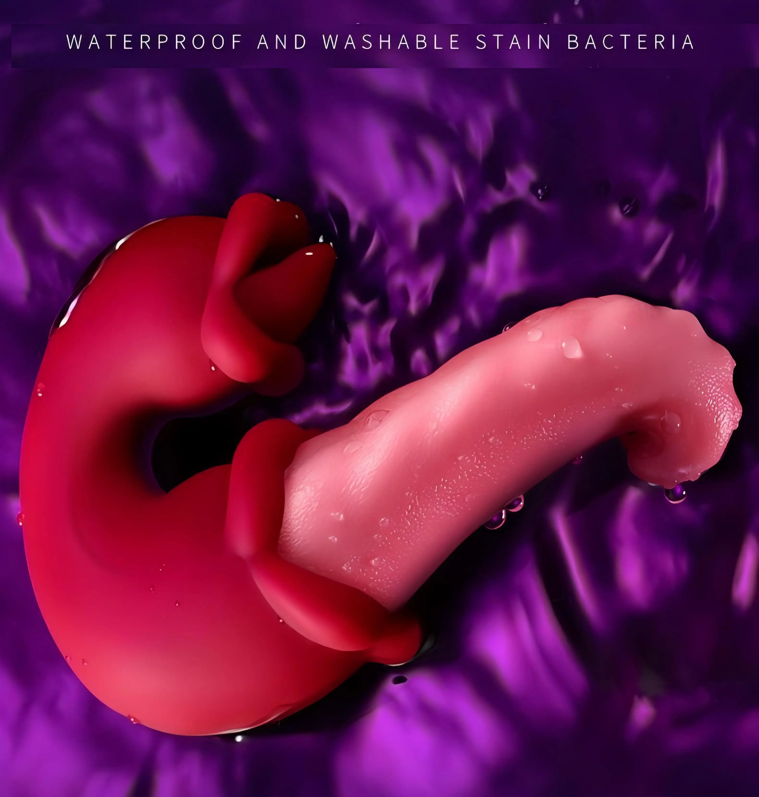 AIZHILAN Artificial tongue like Vibrator is equipped with powerful swinging and licking feature to tease clitoris selling hotly